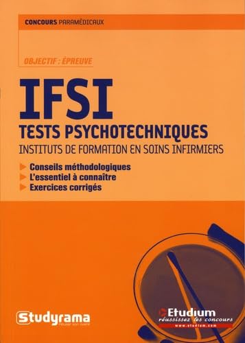 IFSI- Tests psychotechniques: instituts de formation en soins infirmiers book