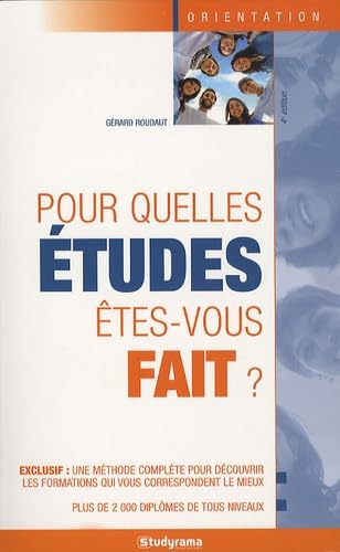 Pour quelles études êtes-vous fait ? Books