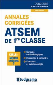 Annales corrigées ATSEM : cible métier catégorie C : annales 2010 book
