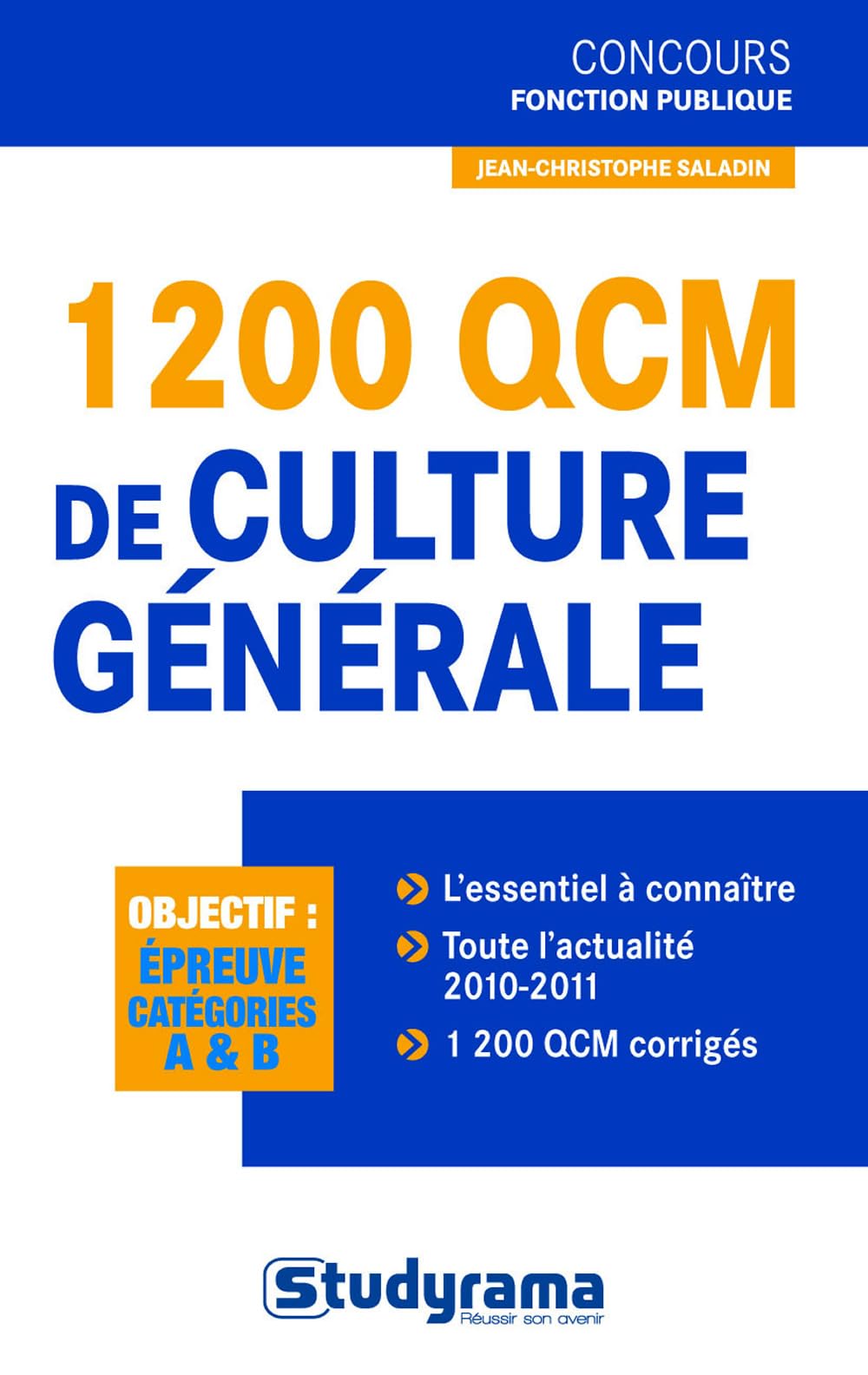 1200 QCM de culture générale book