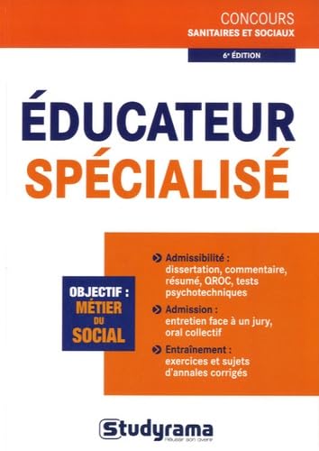 Educateur spécialisé: objectif métier catégorie B book