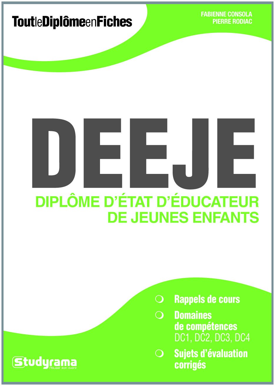 DEEJE Diplôme d'état d'éducateur de jeunes enfants Business, Finance & Career