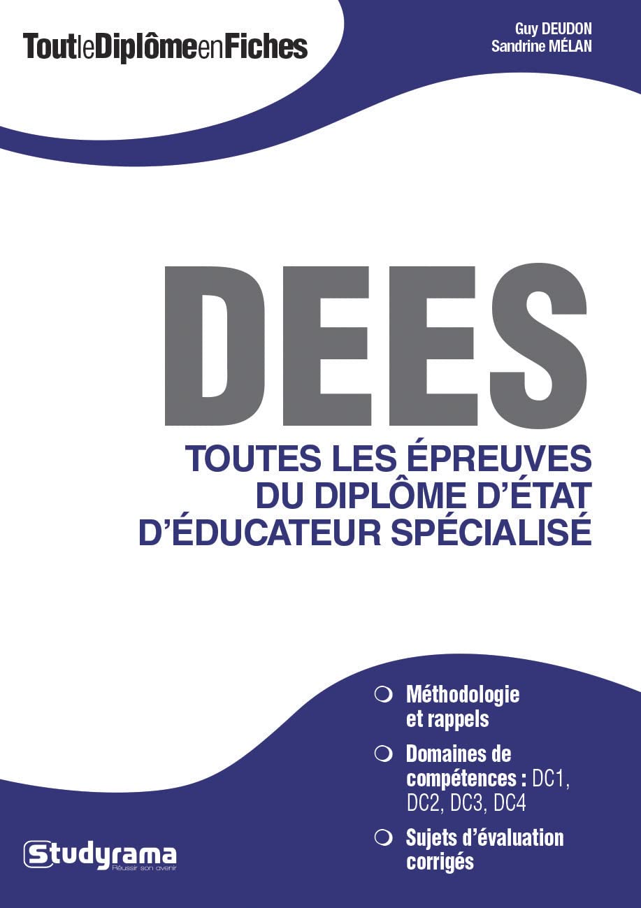 DEES Diplôme d'état d'éducateur spécialisé Business, Finance & Career