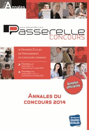 Annales passerelle concours 2014-2015: annales concours 2014 book