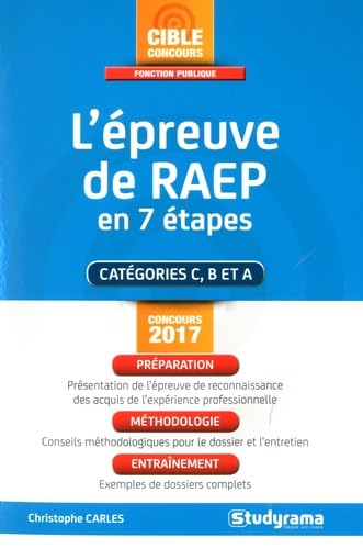 Epreuve de raep aux concours de la fonction publique concours 2017: Présentation de l'épreuve de reconnaissance des acquis de l'expérience prof... Business, Finance & Career