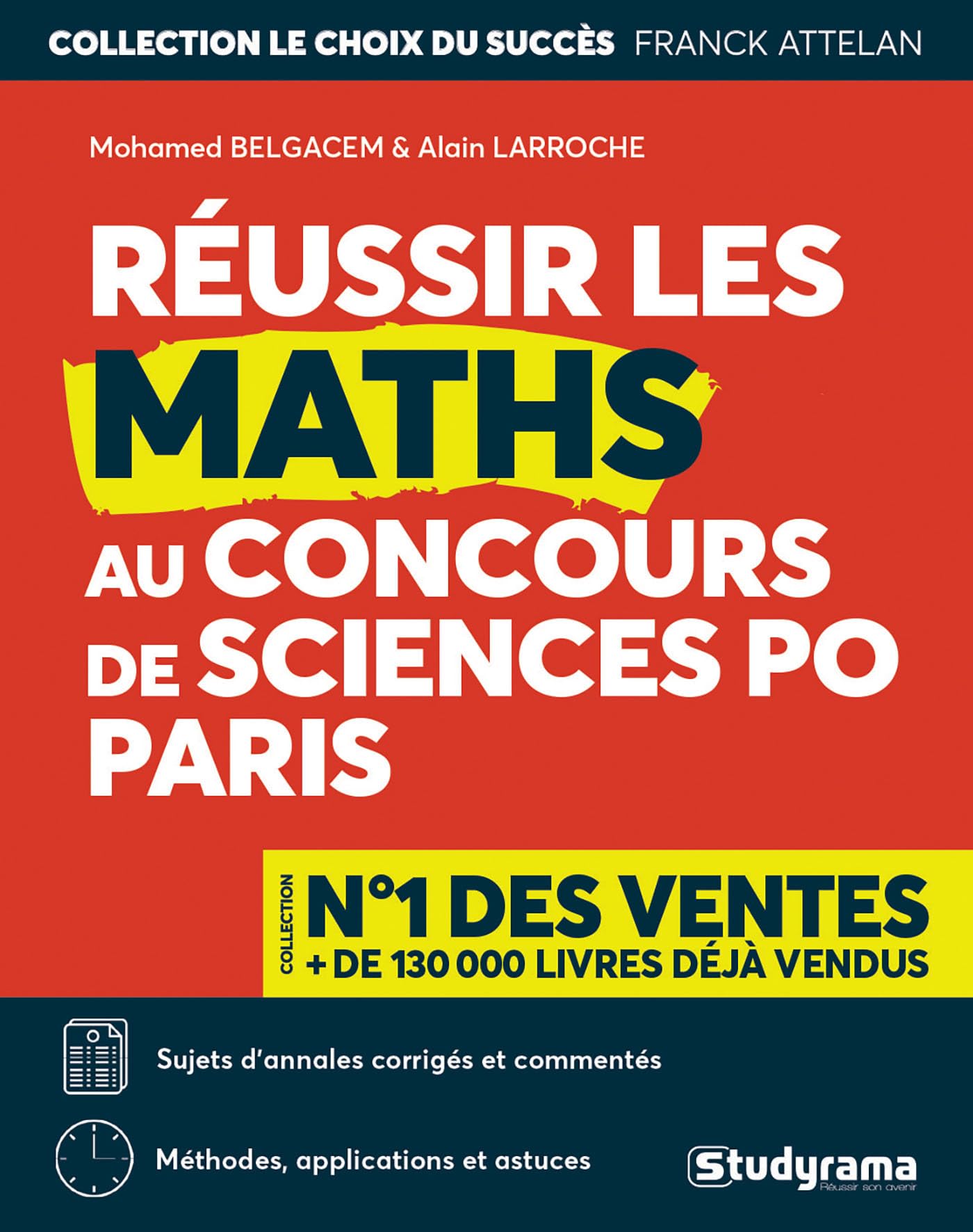 Réussir les maths au concours sciences po: sujets d'annales corrigés et commentés book