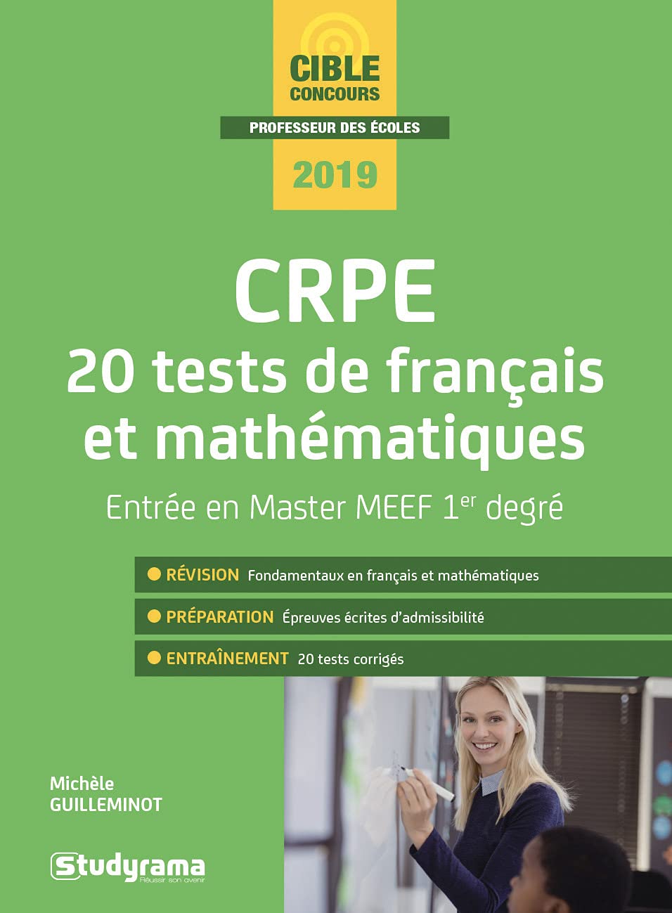 Master MEEF CRPE 20 tests de français et mathématiques: concours 2019 book