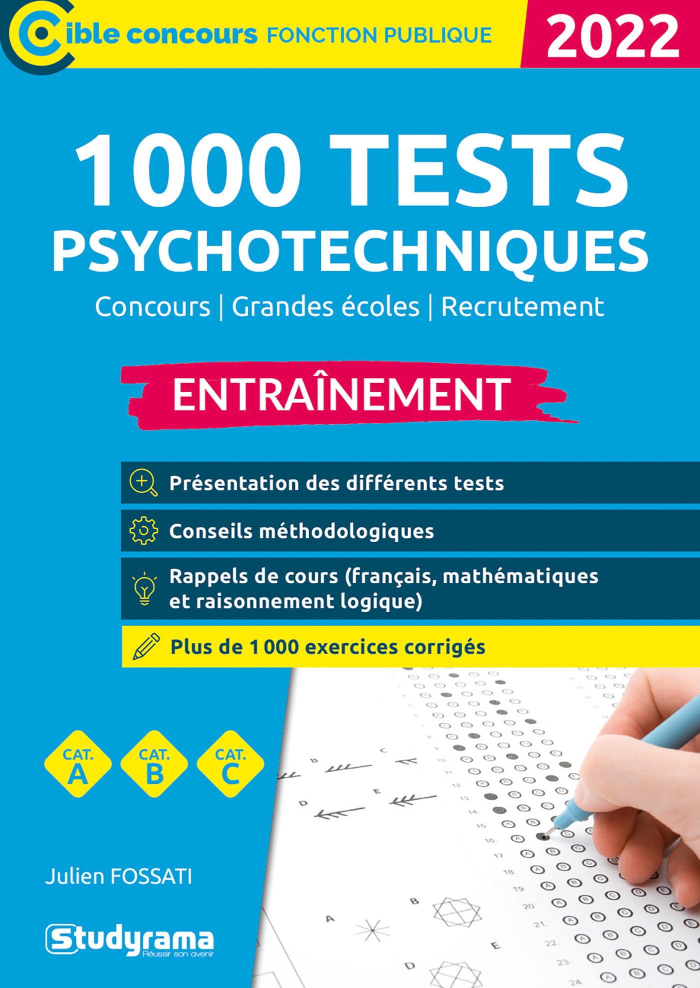 1 000 tests psychotechniques: Concours - Grandes écoles - Recrutement book