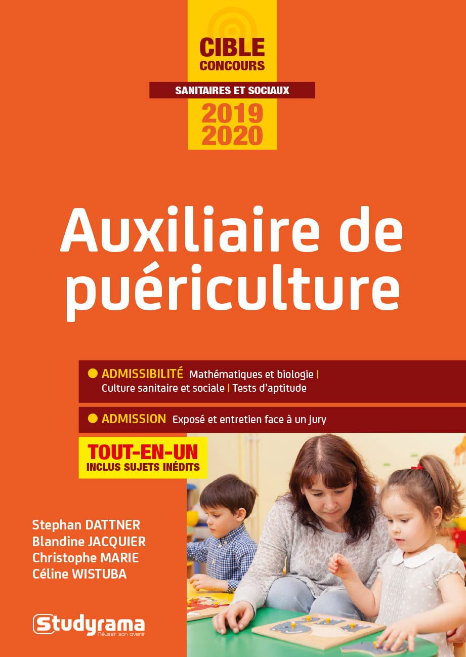 Auxiliaire de puériculture 2019/2020: 2019-2020 book