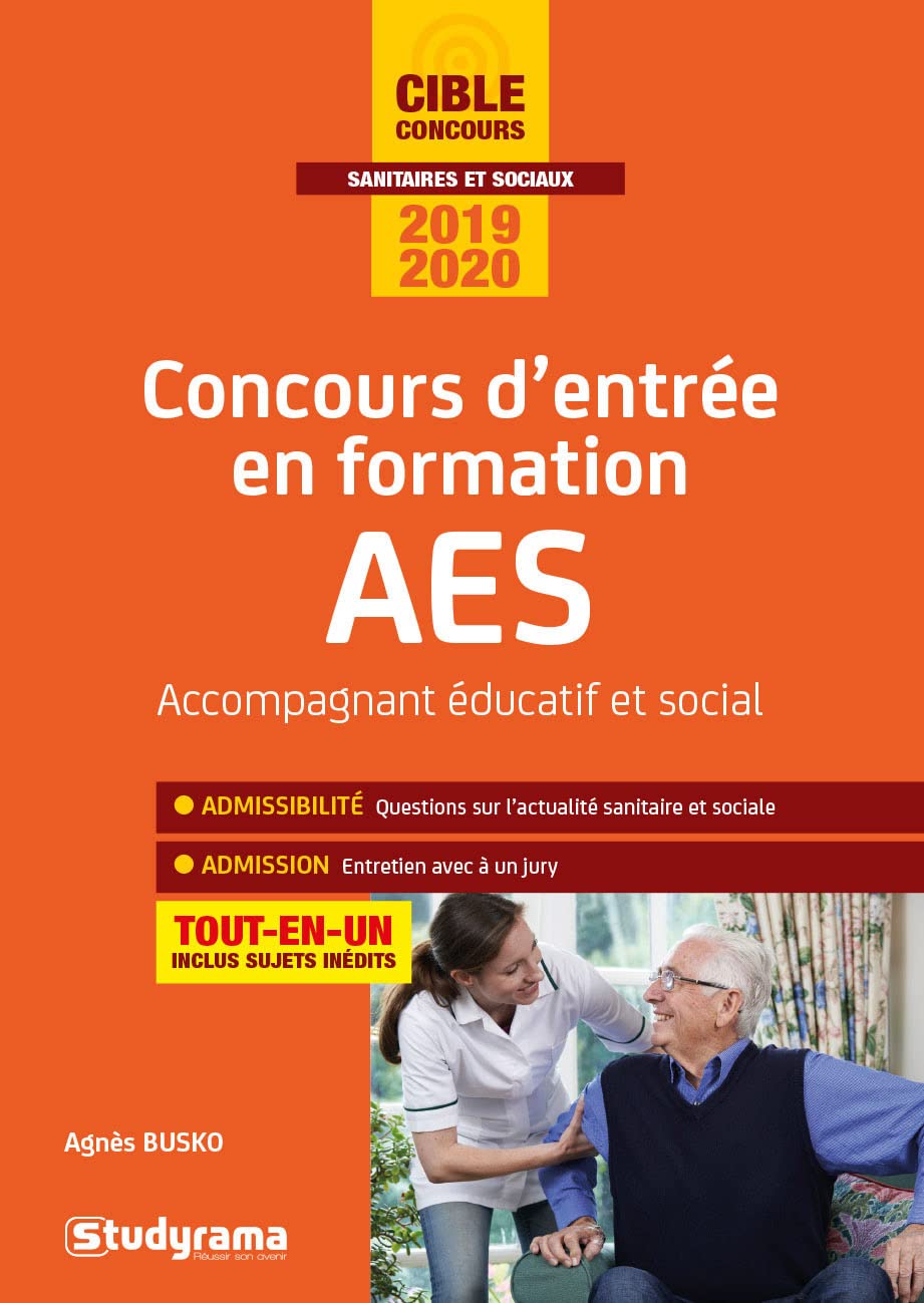 Concours d'entrée en formation aes 2019-2020: Accompagnant éducatif et social book