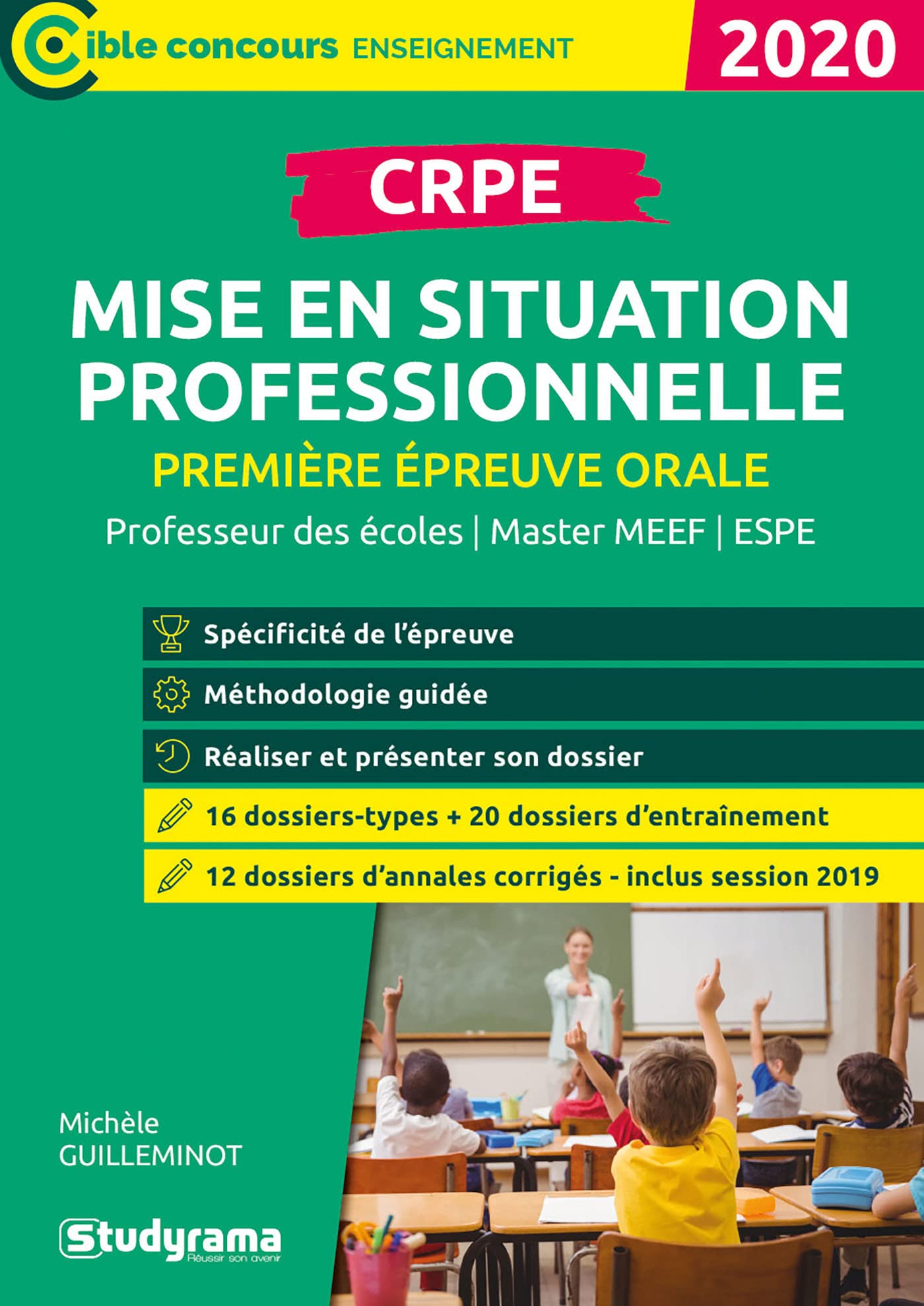CRPE première épreuve orale : mise en situation professionnelle book