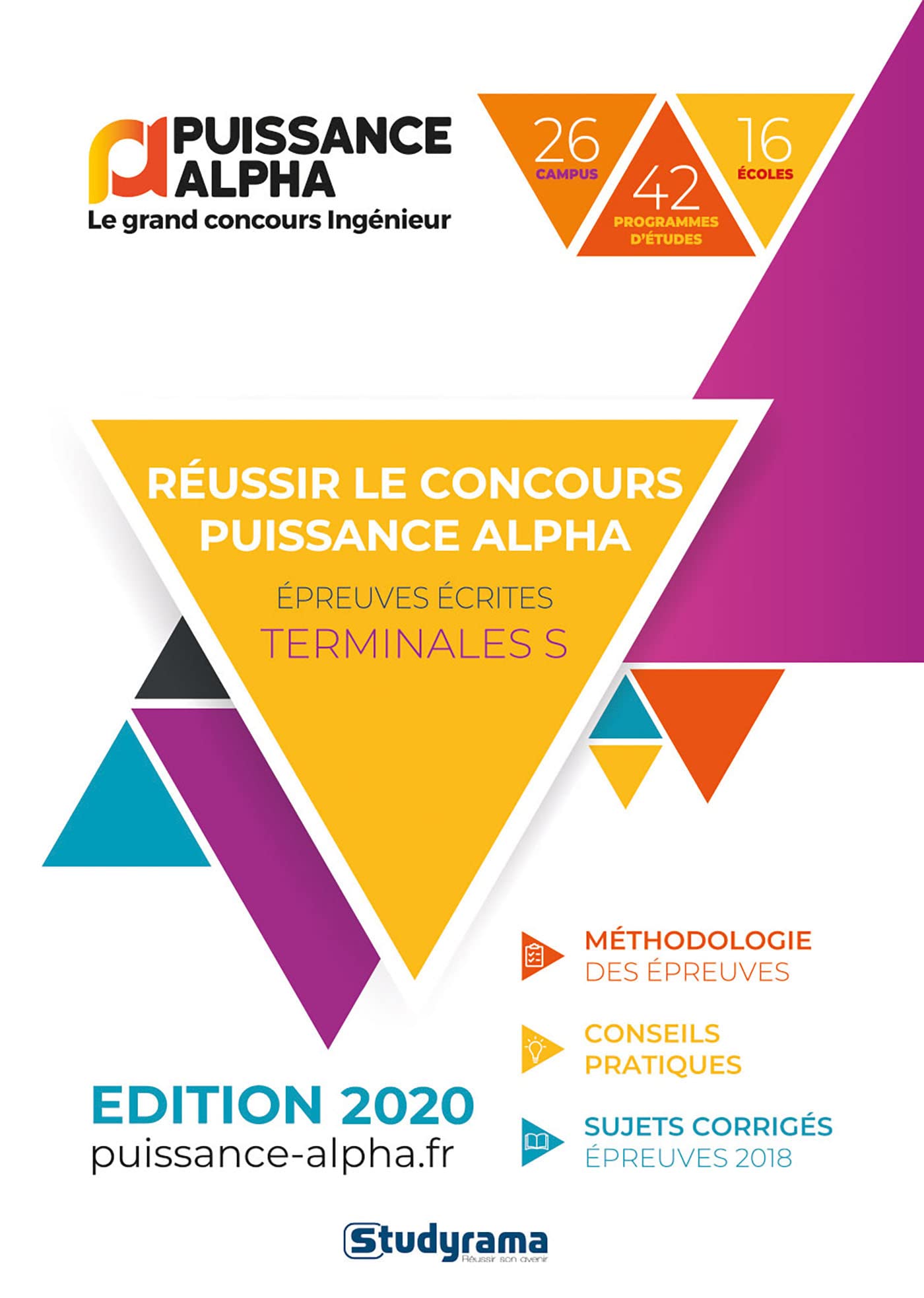 Annales officielles puissance alpha post-bac 2020: épreuves écrites terminales S Business, Finance & Career