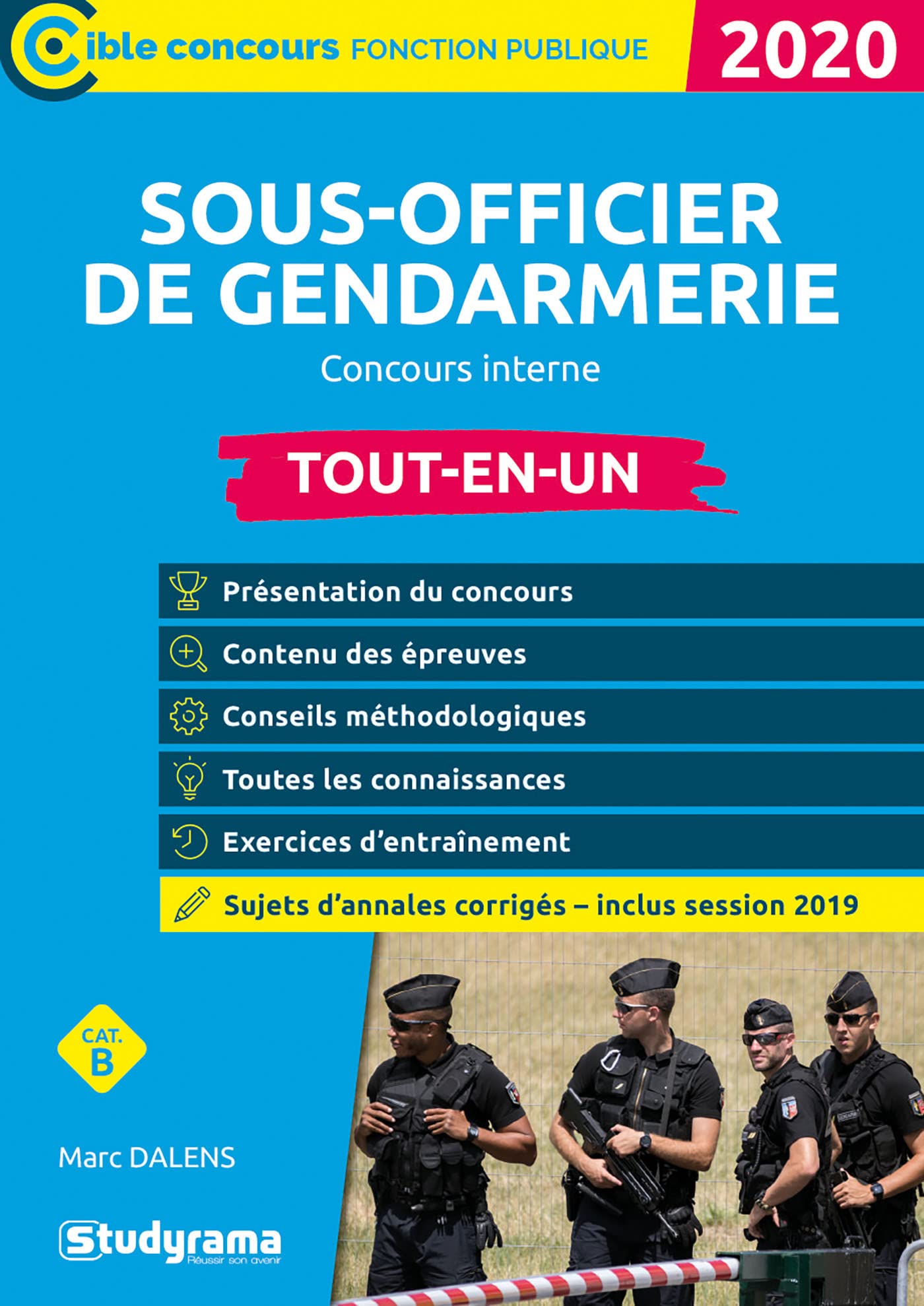 Sous-officier de gendarmerie - concours interne book