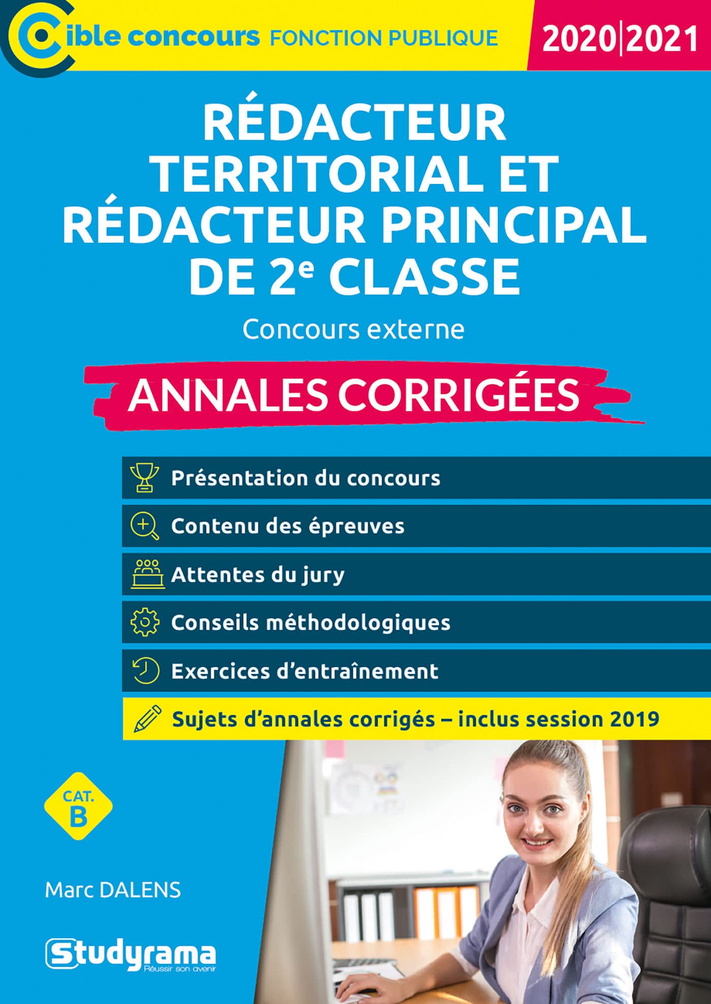 Rédacteur territorial - rédacteur principal de 2e classe - concours externe book