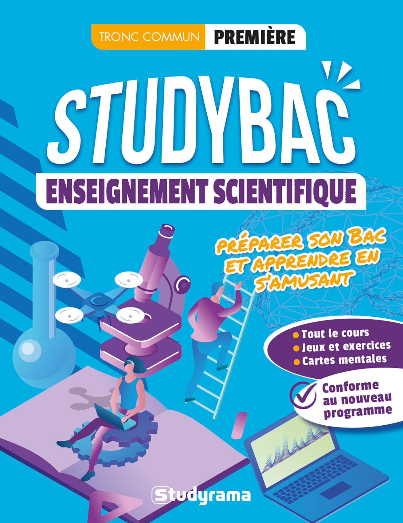 Cahier Studybac - Enseignement scientifique - première - tronc commun: Préparer son bac et apprendre en s'amusant book