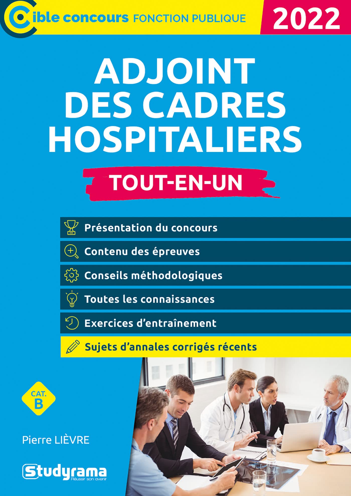Adjoint des cadres hospitaliers: 2022 Business, Finance & Career