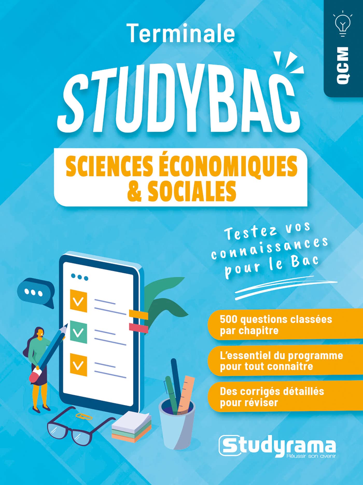 Sciences économiques et sociales - Terminale: Testez vos connaissances pour le Bac book