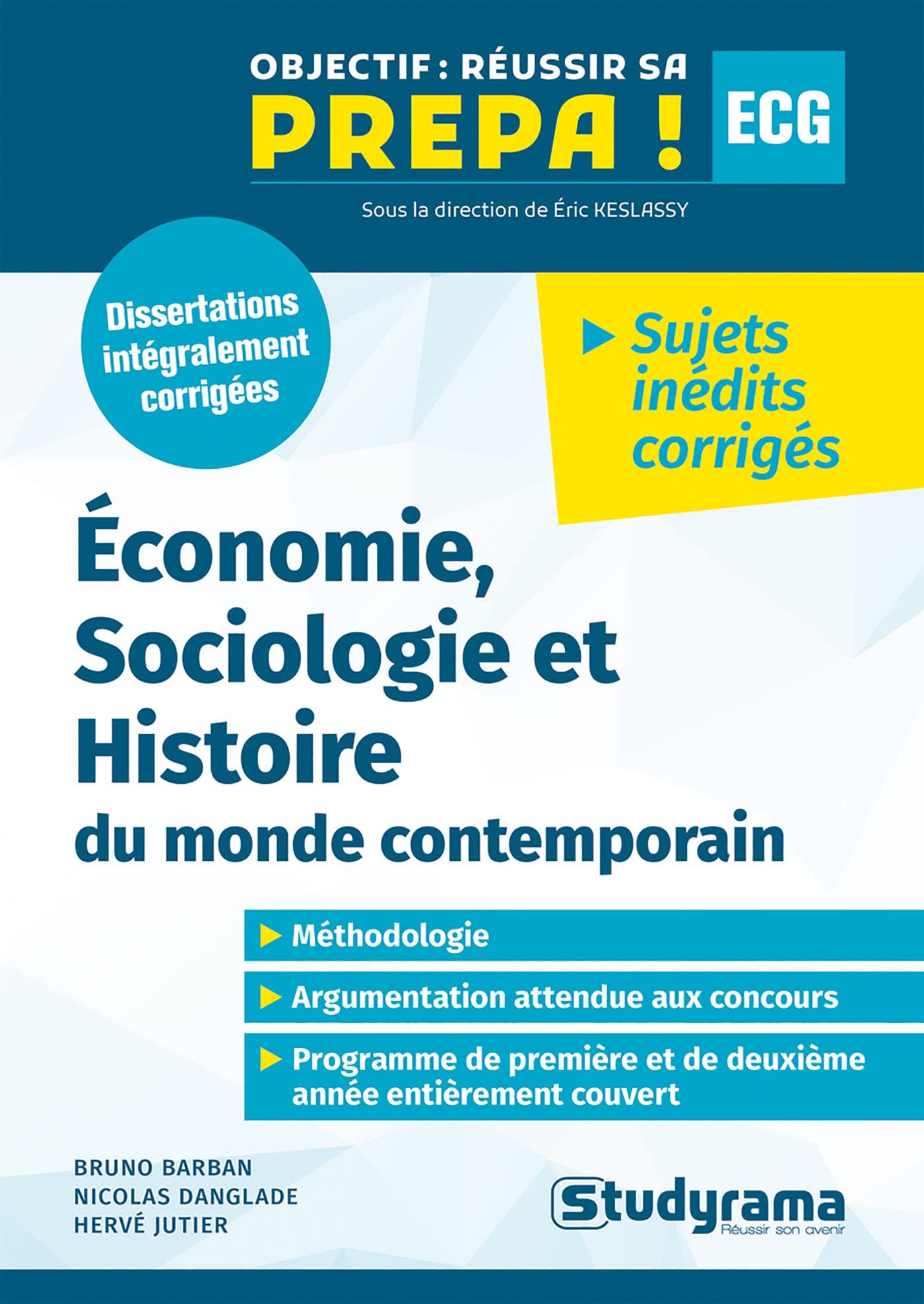Annales Economie Sociologie et Histoire du monde contemporain: Prépa ECG book