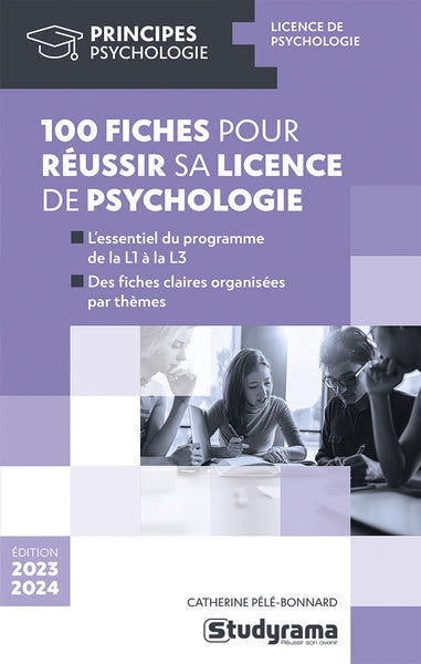 100 fiches pour réussir sa licence de psychologie : 2023-2024 Business, Finance & Career