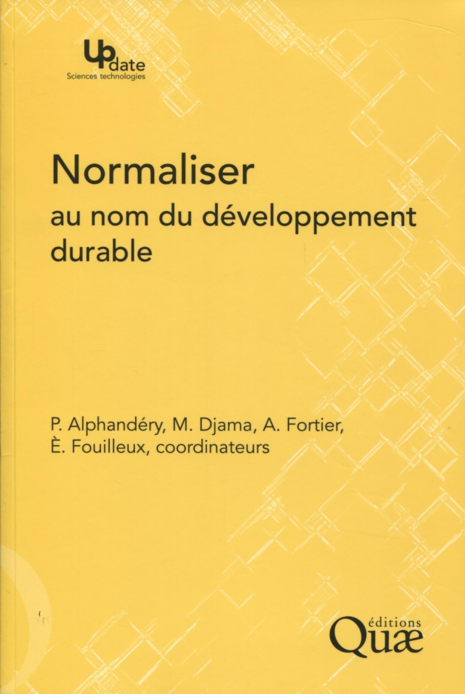 Normaliser au nom du développement durable book