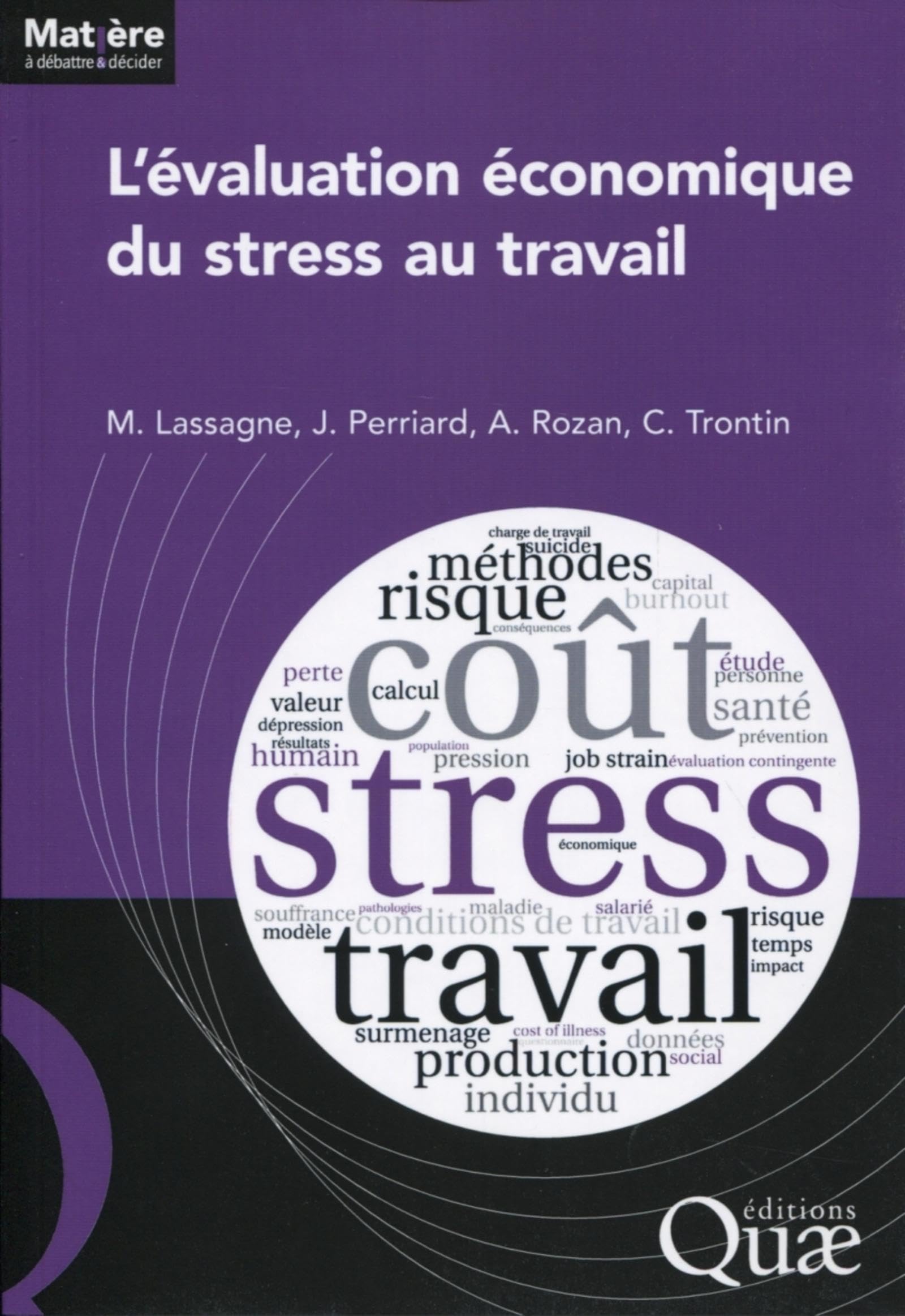 L'évaluation économique du stress au travail book