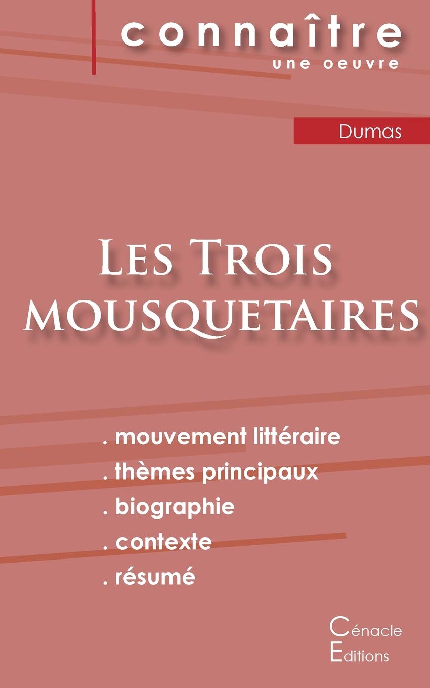 Fiche de lecture Les Trois mousquetaires de Alexandre Dumas (Analyse littéraire de référence et résumé complet) Study Guides