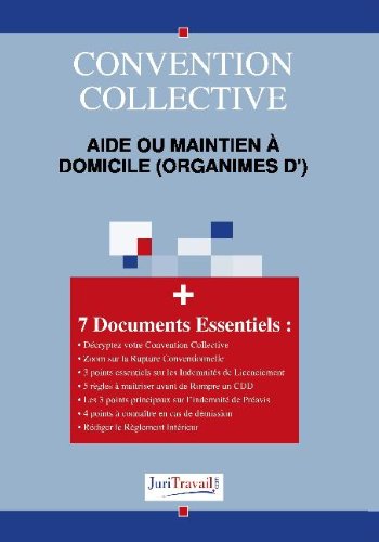 3217. Aide ou maintien à domicile (organimes d') Convention collective Books