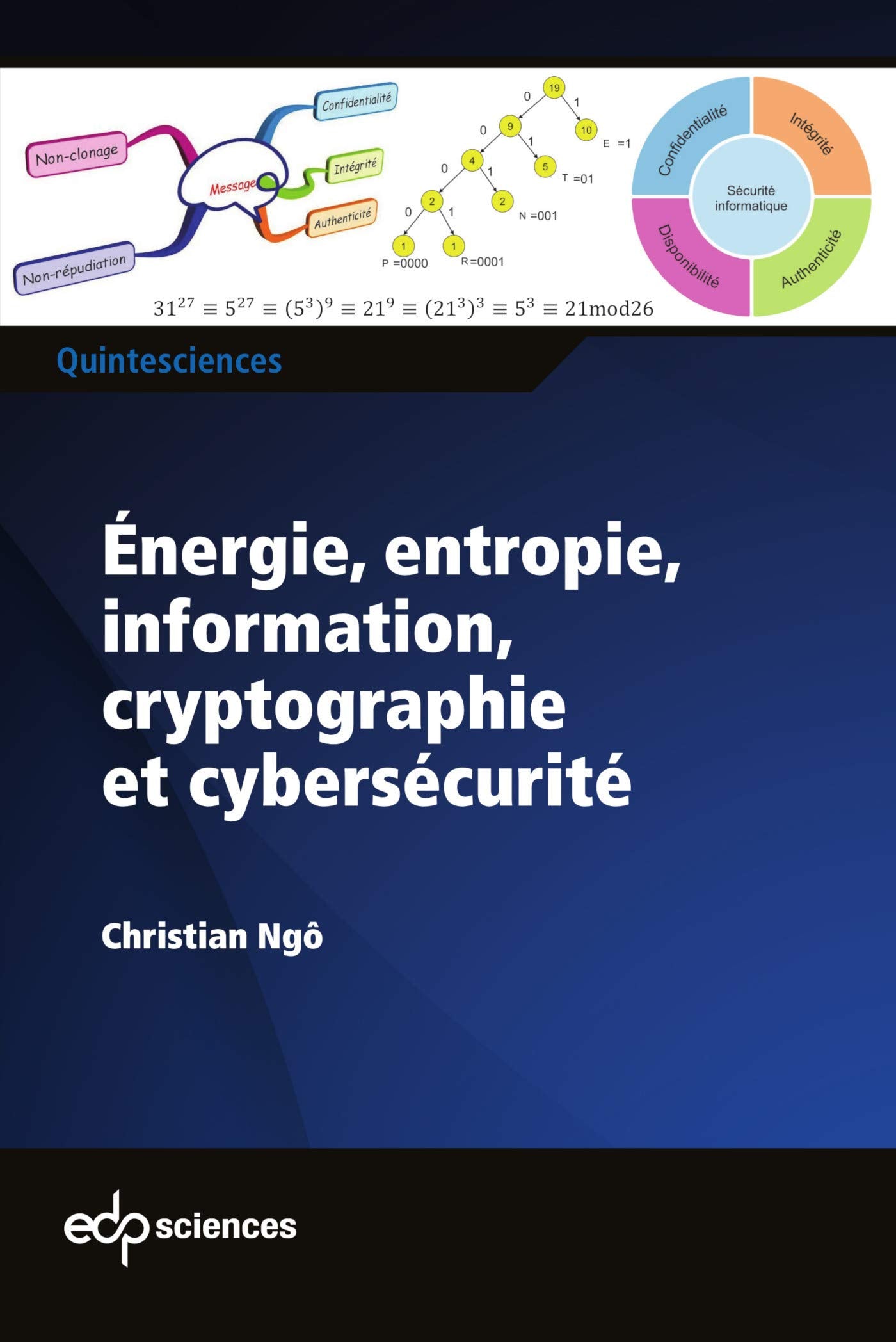 Énergie, entropie, information, cryptographie et cybersécurité book