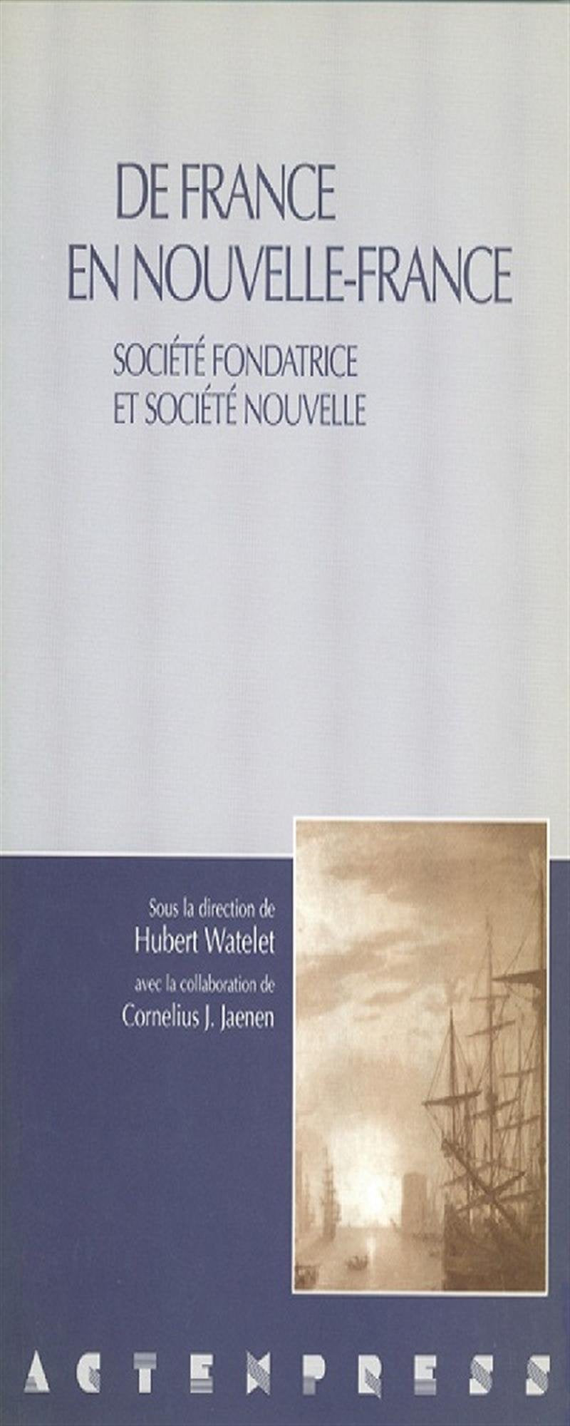 De france en nouvelle-france book