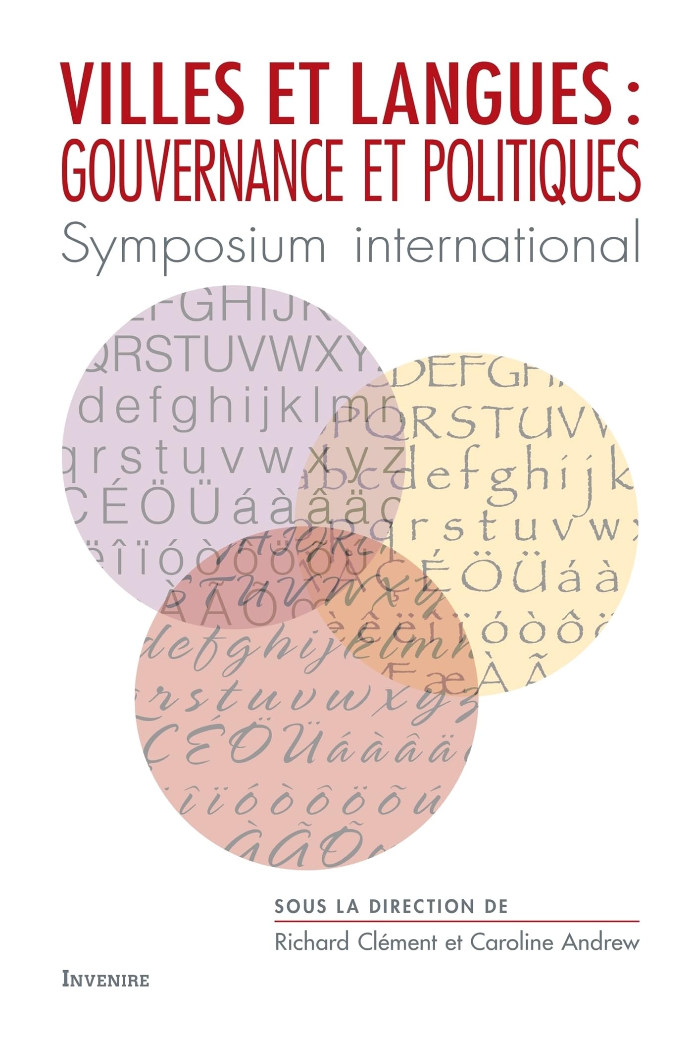 Villes et langues: Gouvernance et politiques - Symposium international book