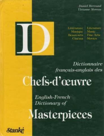 Dictionnaire français-anglais des chefs-d'oeuvre book