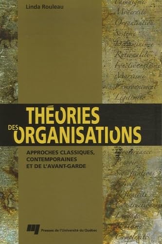 THEORIES DES ORGANISATIONS book