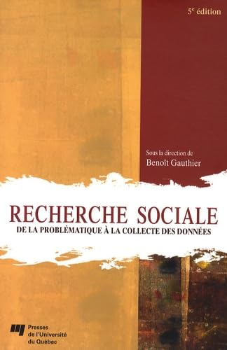 Recherche sociale: De la problématique à la collecte des données book