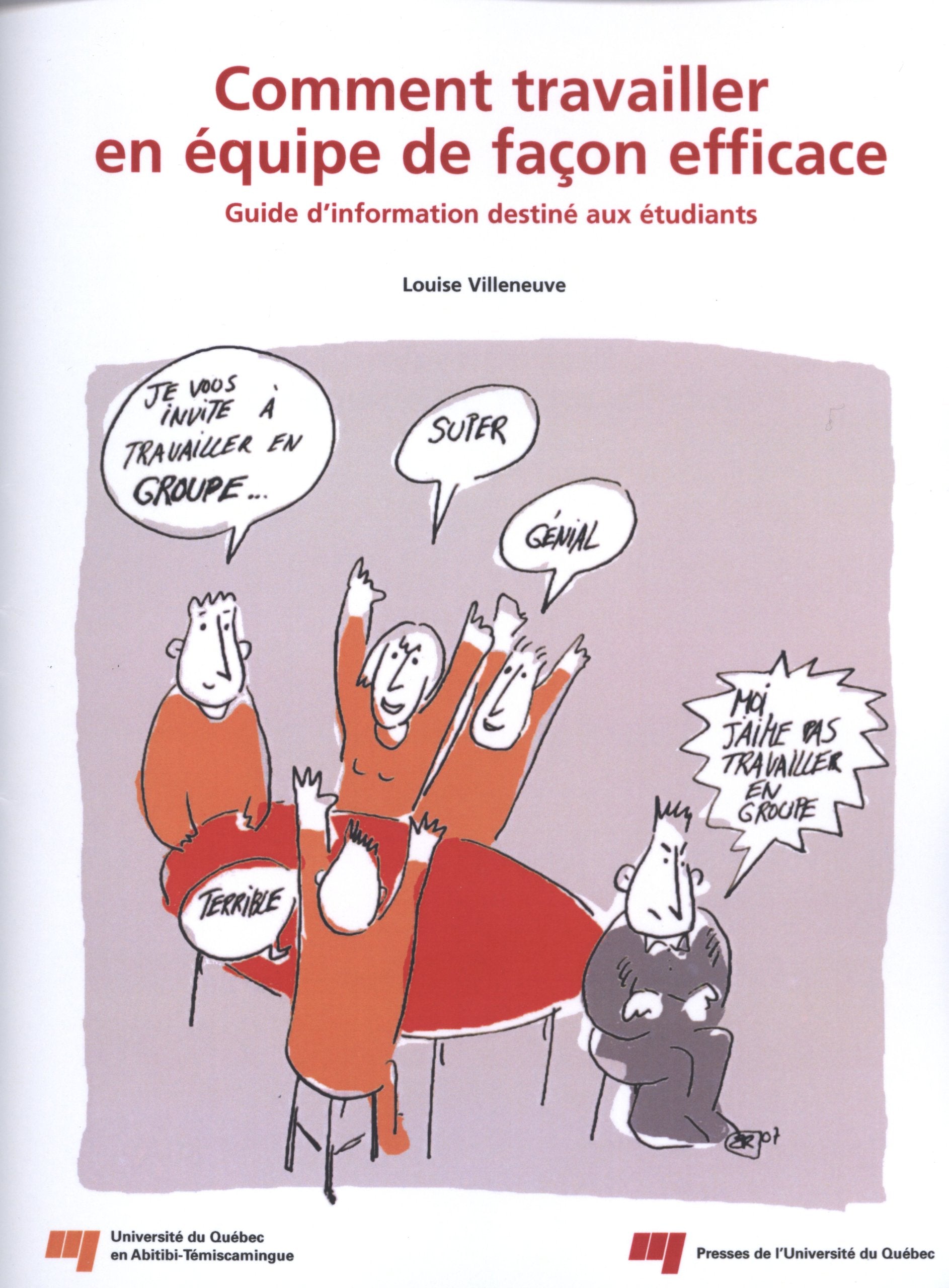 COMMENT TRAVAILLER EN EQUIPE DE FACON EFFICACE book