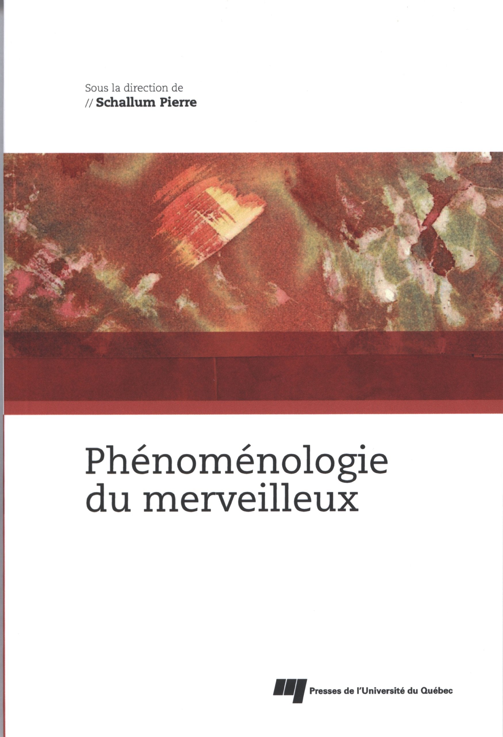 PHENOMENOLOGIE DU MERVEILLEUX book