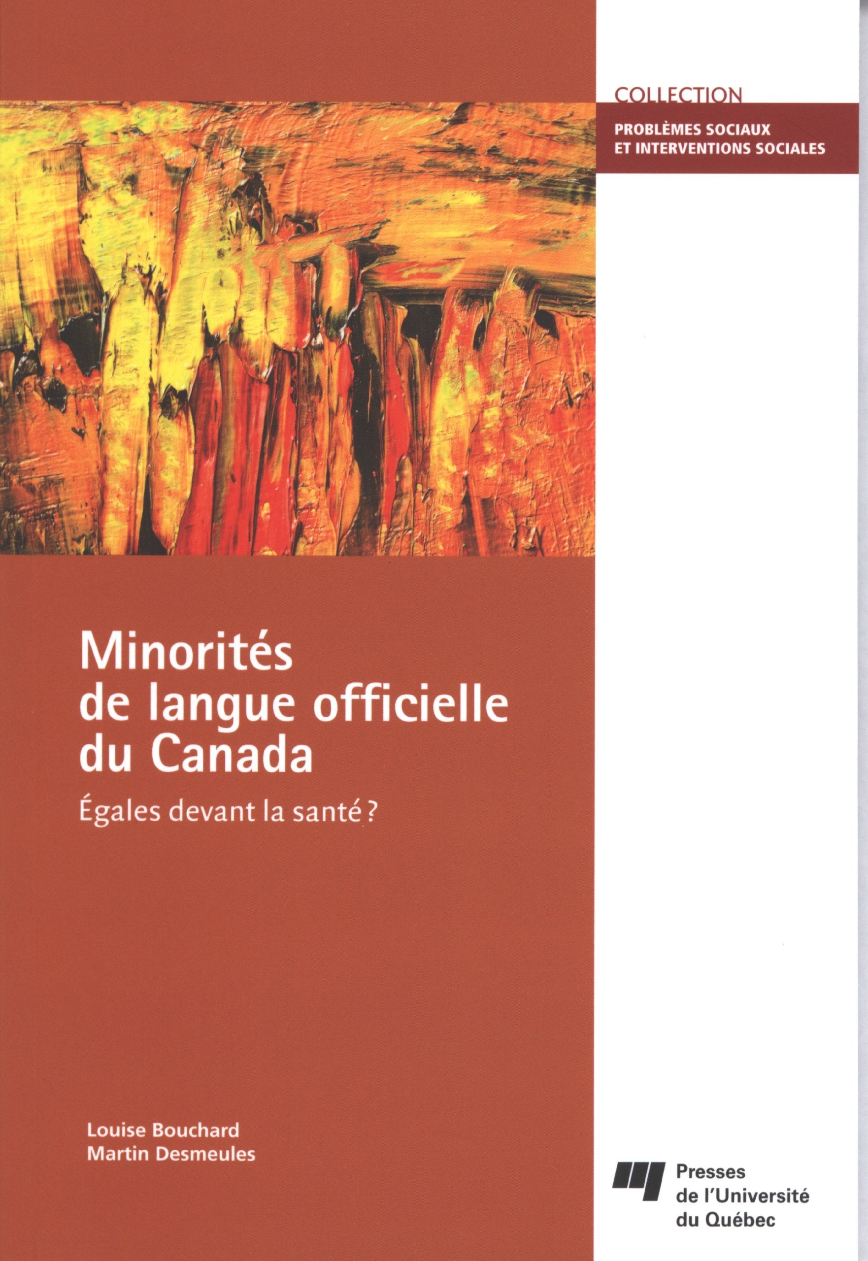MINORITES DE LANGUE OFFICIELLE DU CANADA book