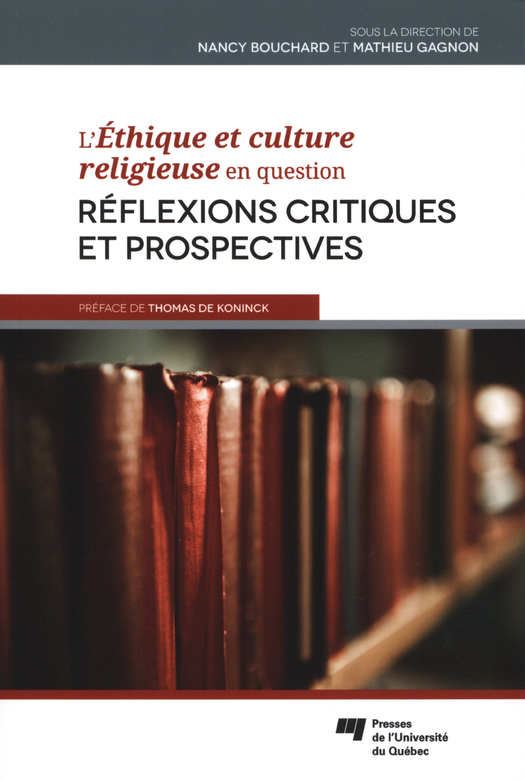 ETHIQUE ET CULTURE RELIGIEUSE EN QUESTION book