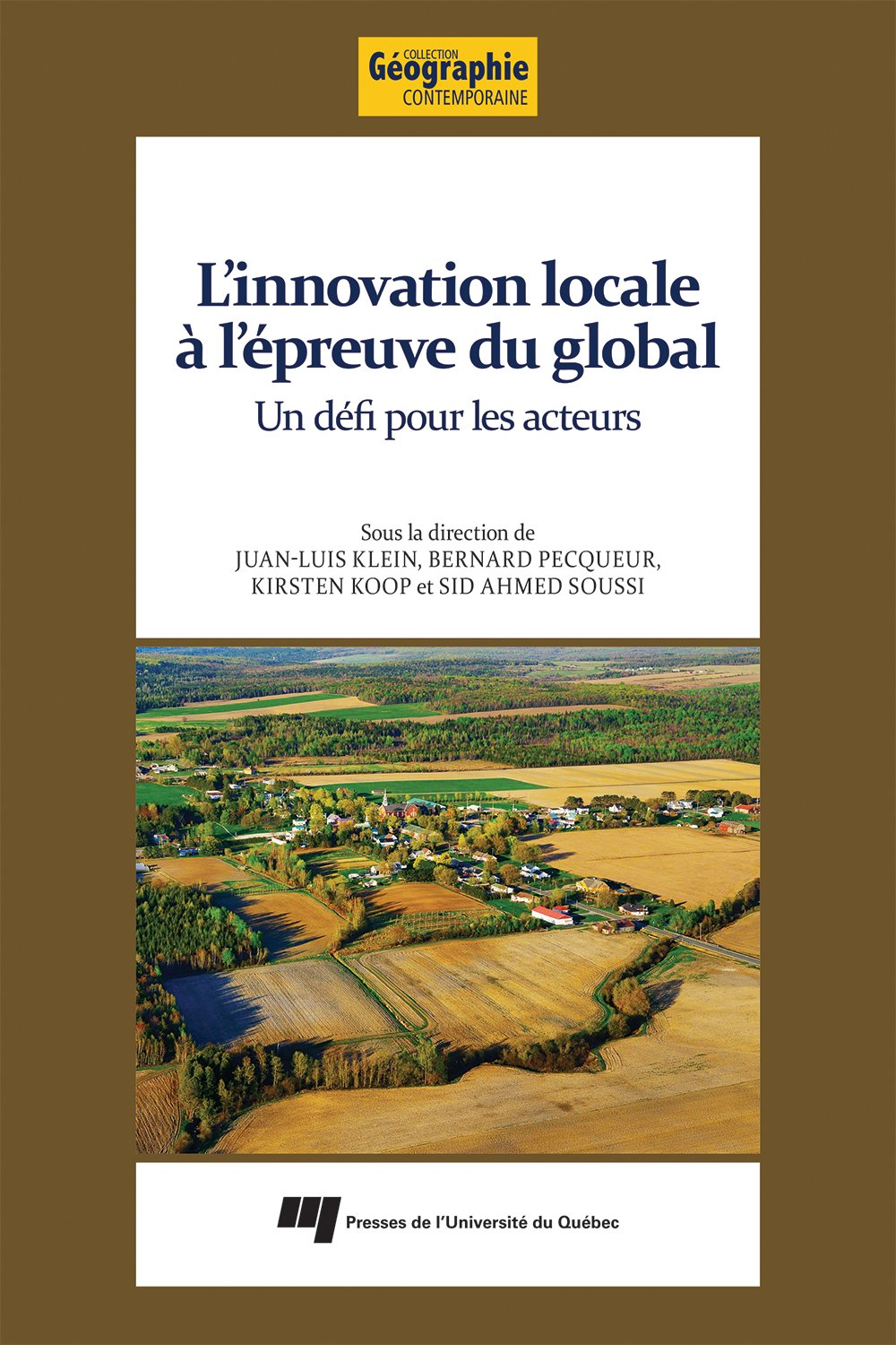 INNOVATION LOCALE A L'EPREUVE DU GLOBAL book