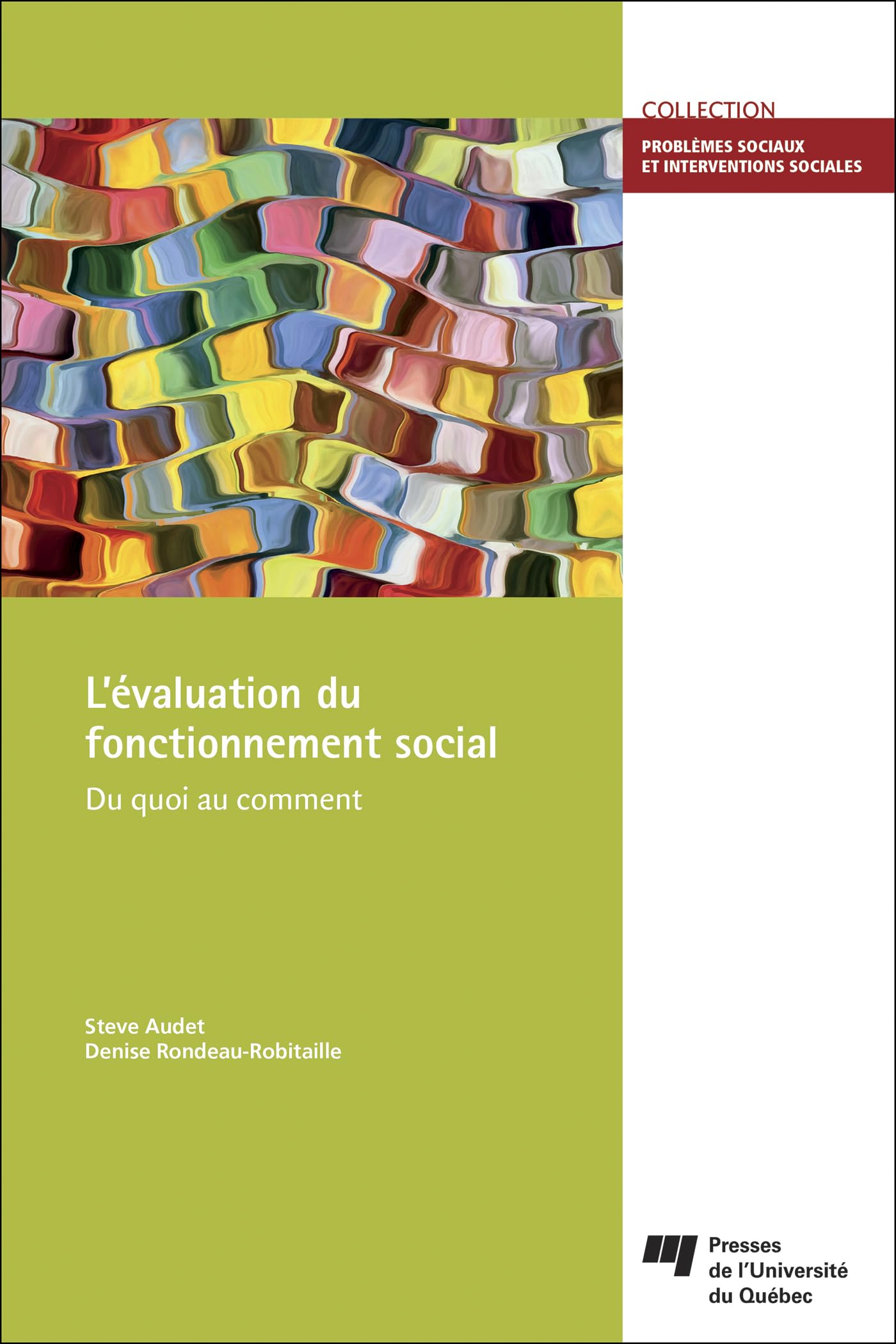 L' évaluation du fonctionnement social: Du quoi au comment book
