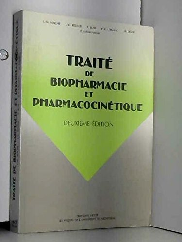 Traite De Biopharmacie Pharmacocinetique Books