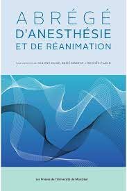 Abrégé d'anesthésie et de réanimation book