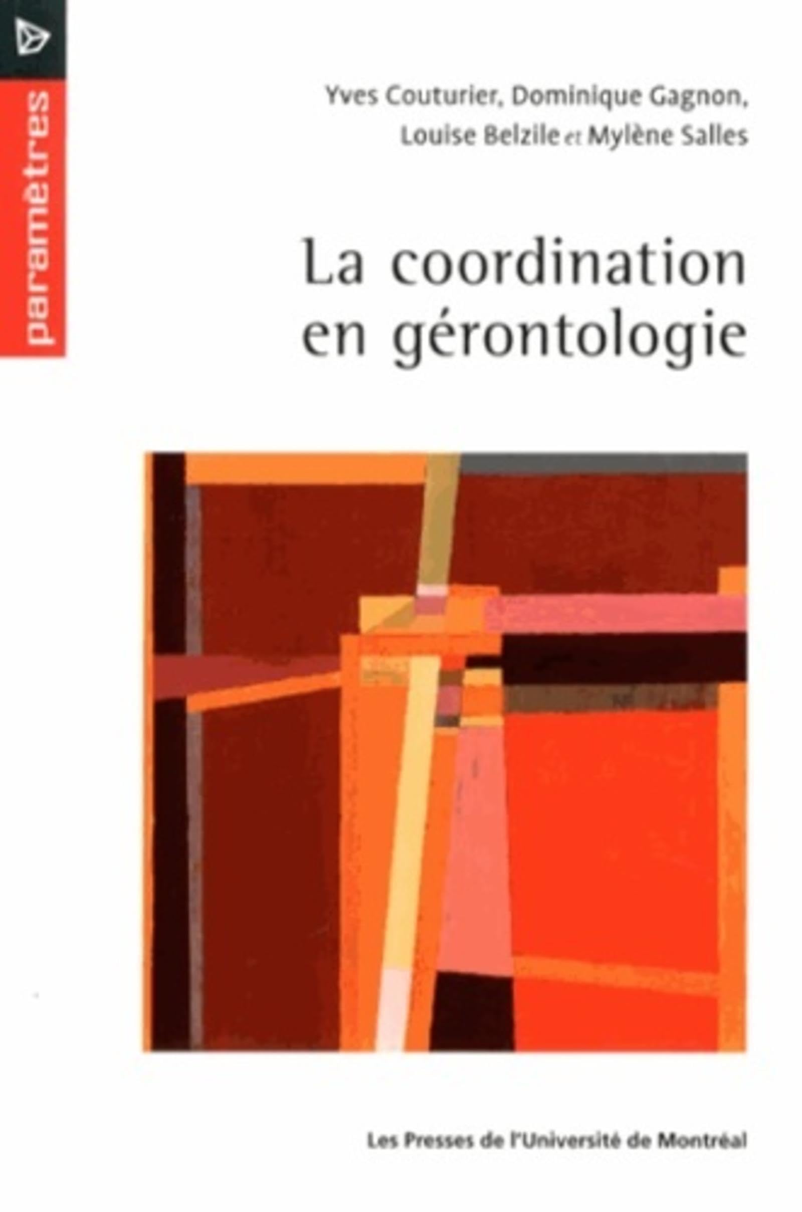 La coordination en gérontologie book