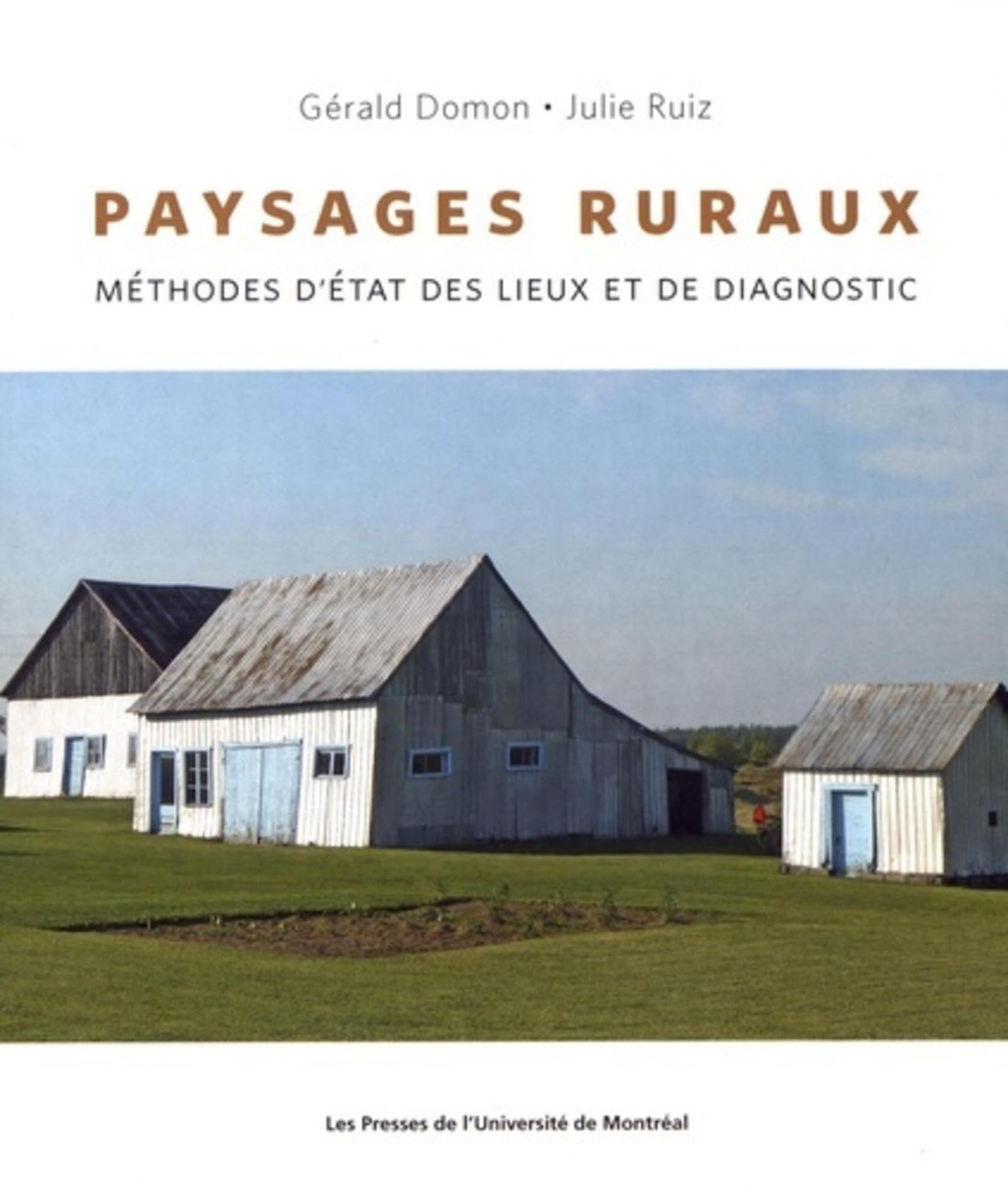 Paysages ruraux: Méthodes d'état des lieux et de diagnostic book