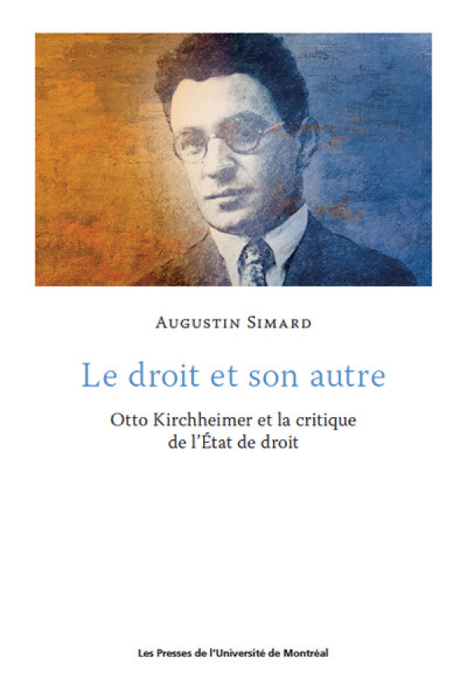 Le droit et son autre: Otto Kirchheimer et la critique de l'État de droit book