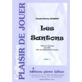 Les santons : Thème et variations pour flûte avec accompagnement de piano (Collection Plaisir de jouer) book