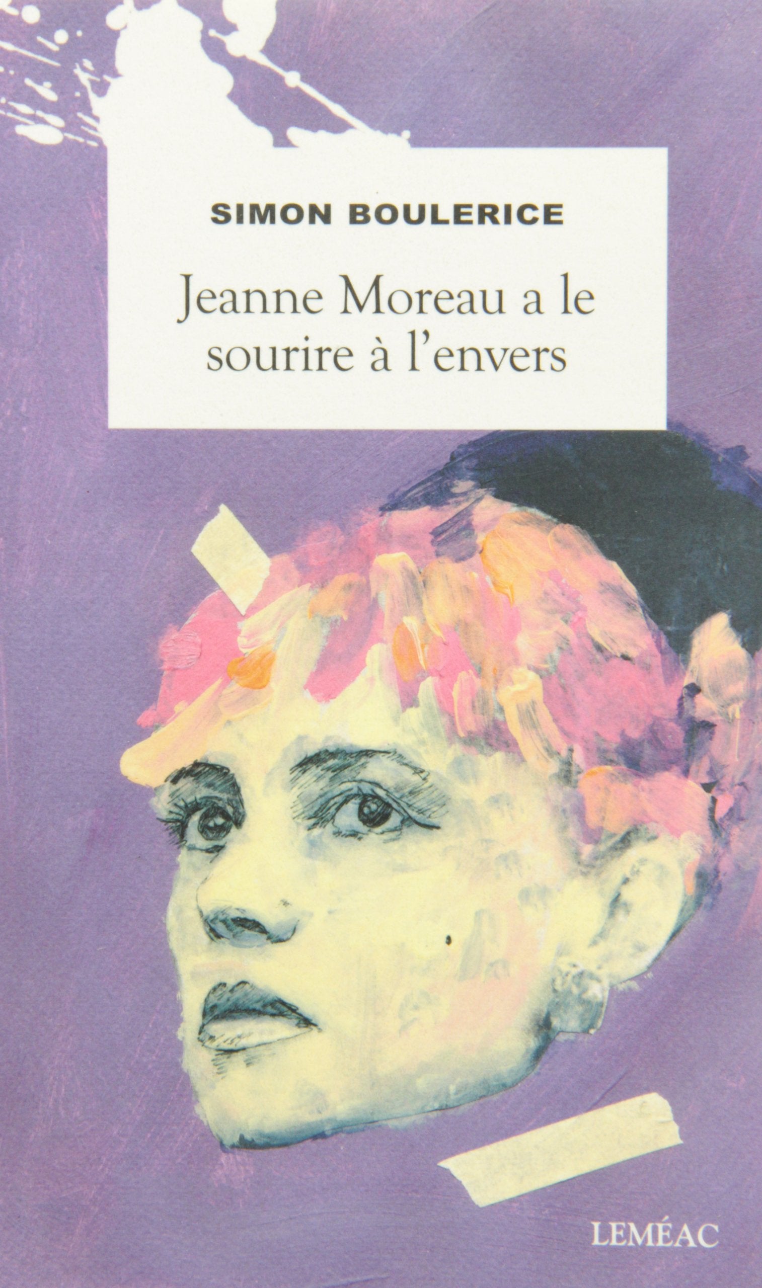 Jeanne Moreau a le sourire à l'envers book