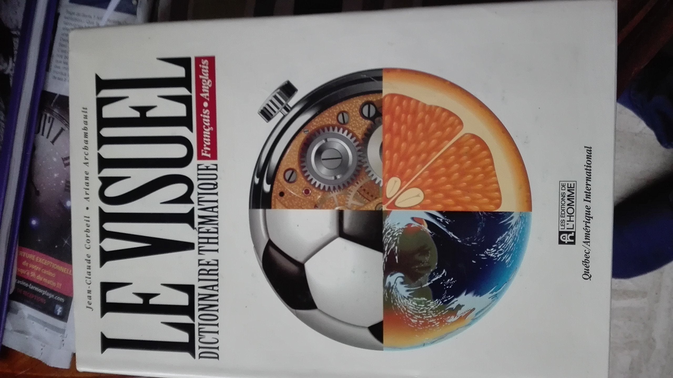 Le Visuel Francais Anglais Dictionnaire Thematique Reference Books