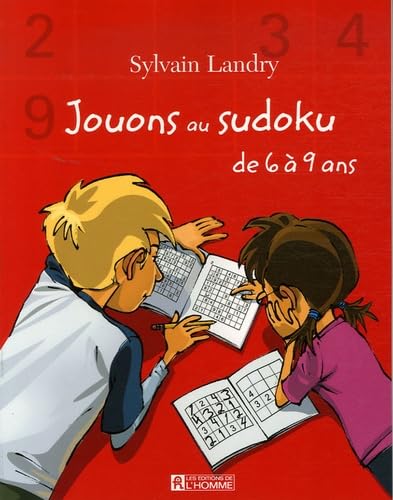 Jouons au sudoku de 6 à 9 ans book