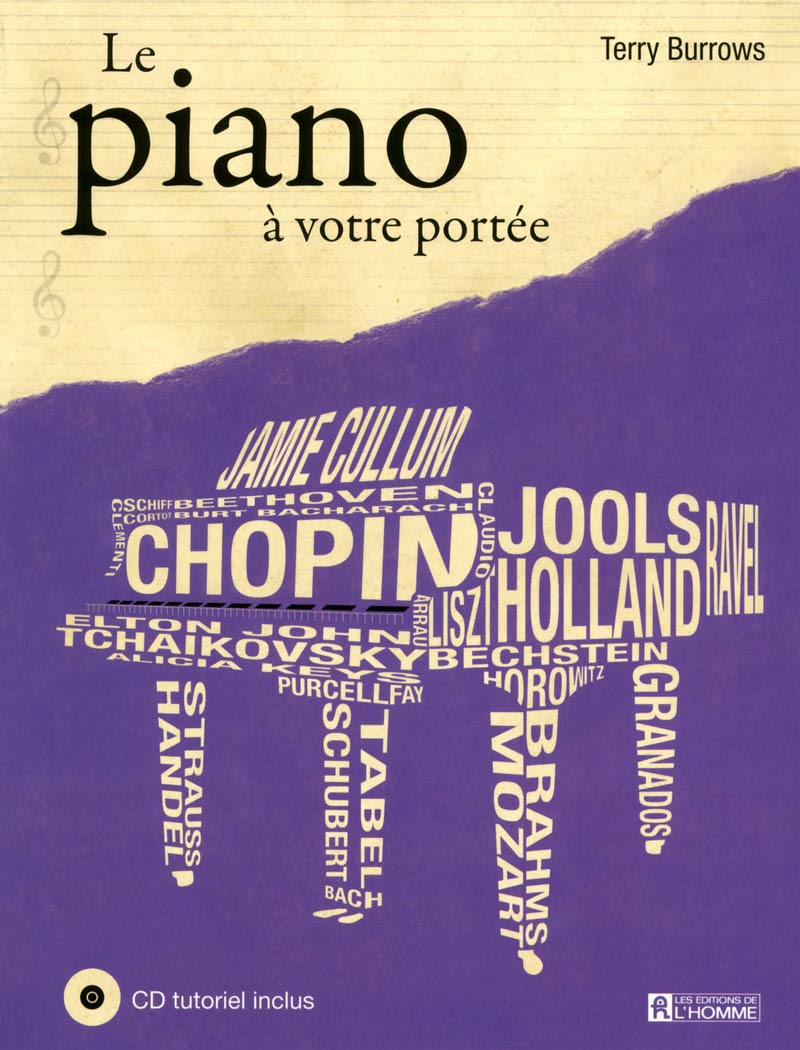 Le piano à votre portée NE + CD tutoriel inclus book