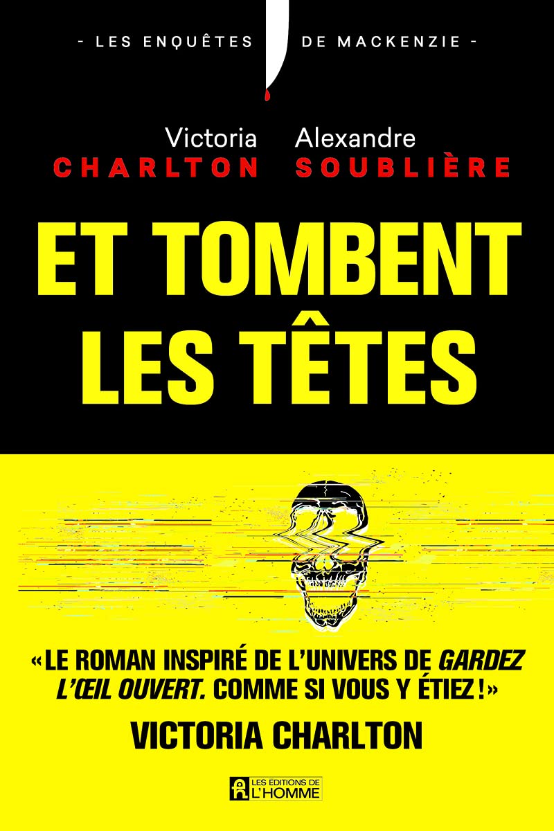 Et tombent les têtes ! - Le roman de la reine du true crime Victoria Charlton Poetry